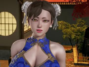 3D Hentai Chun Li Sokak Dövüşçüsü